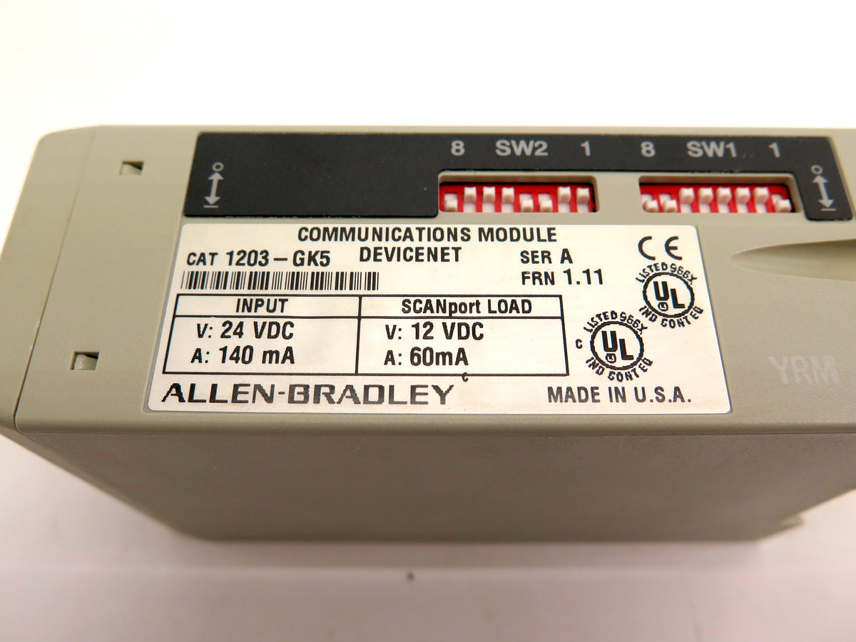 Allen-Bradley 1203-GK5 Communication Module Devicenet Ser A Module - Advance Operations