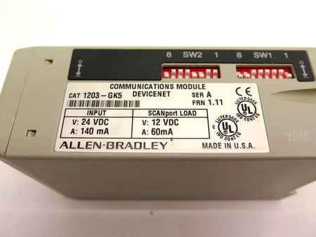 Allen-Bradley 1203-GK5 Communication Module Devicenet Ser A Module - Advance Operations