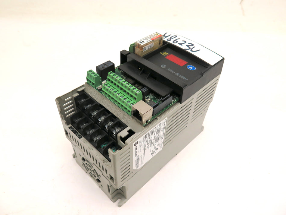 Allen-Bradley 22D-E3P0N104 AC Drive 1.5kW / 2Hp 460-600Vac  NO COVER - Advance Operations
