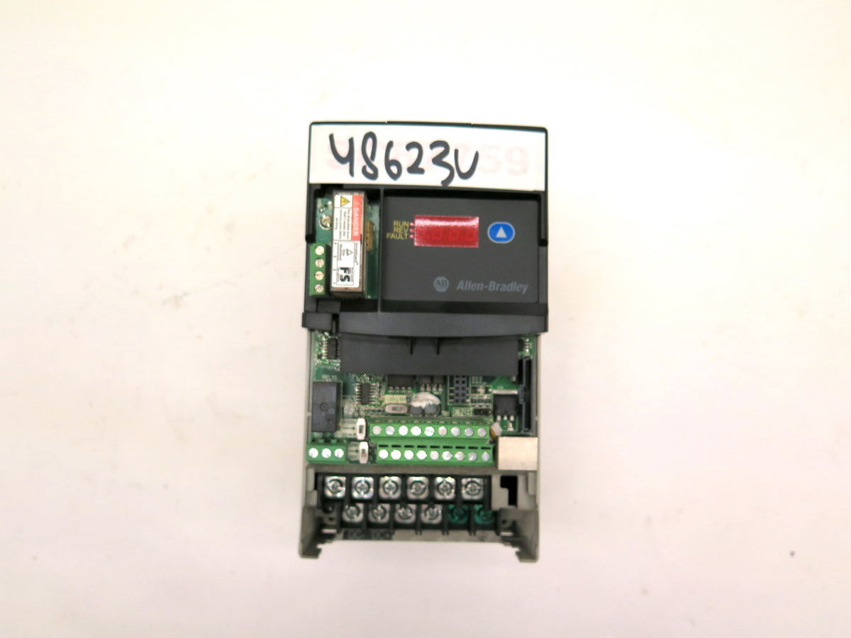 Allen-Bradley 22D-E3P0N104 AC Drive 1.5kW / 2Hp 460-600Vac  NO COVER - Advance Operations
