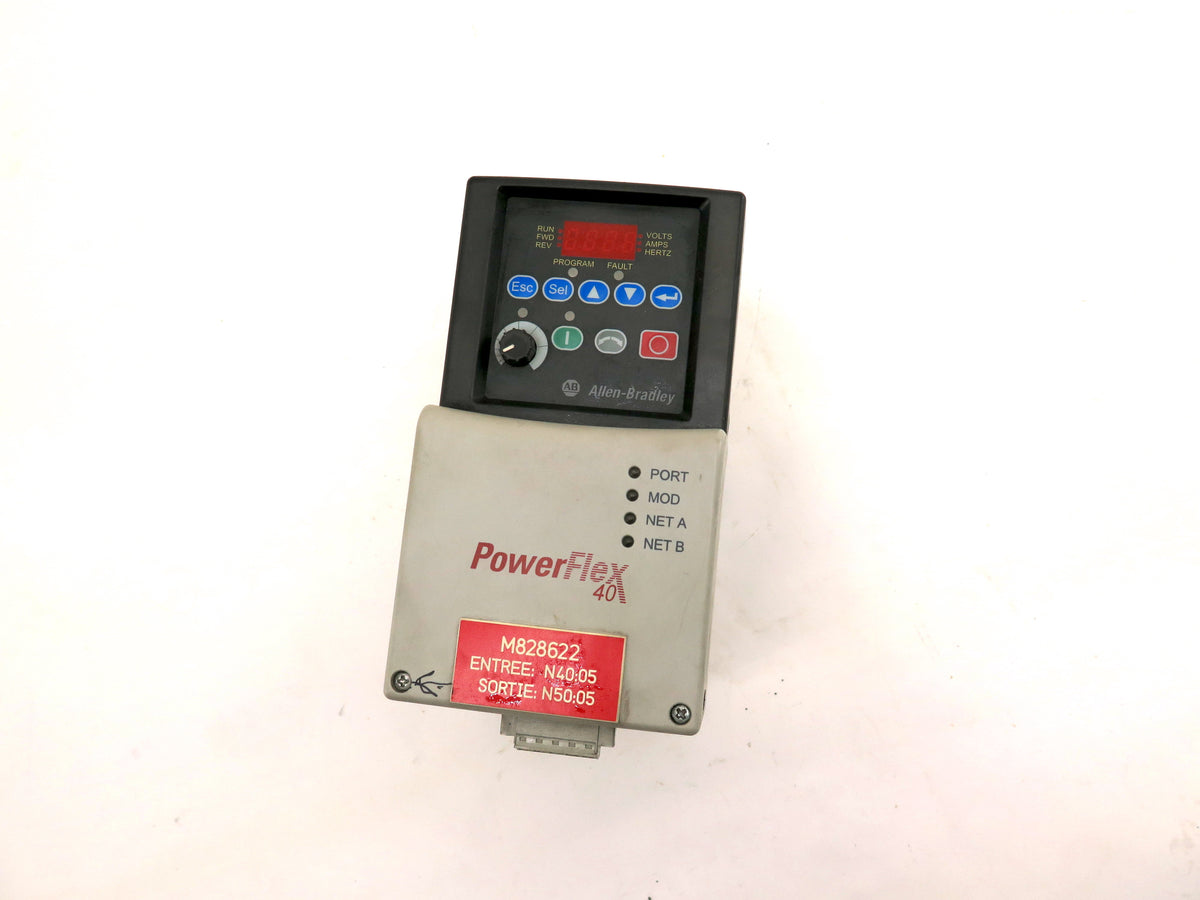 Allen-Bradley 22B-E1P7N104 AC Drive 0.75kW/1HP 460-600V + 315361-A01 Module - Advance Operations