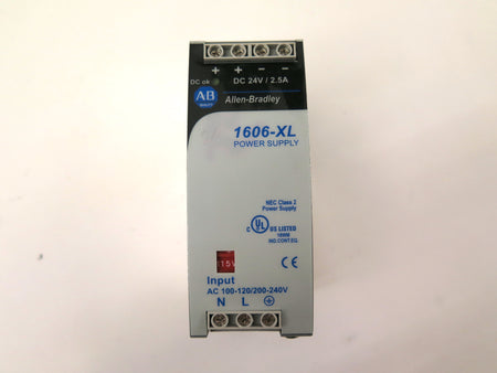 Allen-Bradley 1606-XL60D Power Supply Input: 100-120/200-240Vac Output:24Vdc - Advance Operations