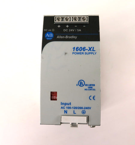 Allen-Bradley 1006-XL120D Power Supply Input: 100-240Vac Ouput: 24Vdc - Advance Operations