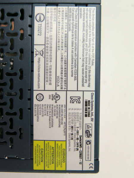 Cisco Switch/WS-C2955T-12T Ethernet Industrial Switch - Advance Operations