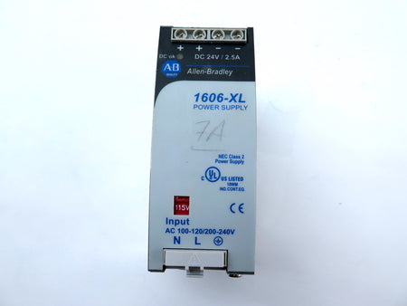 Allen-Bradley 1606-XL60D Power Supply Input : 100-240Vac Ouput : 24Vdc - Advance Operations