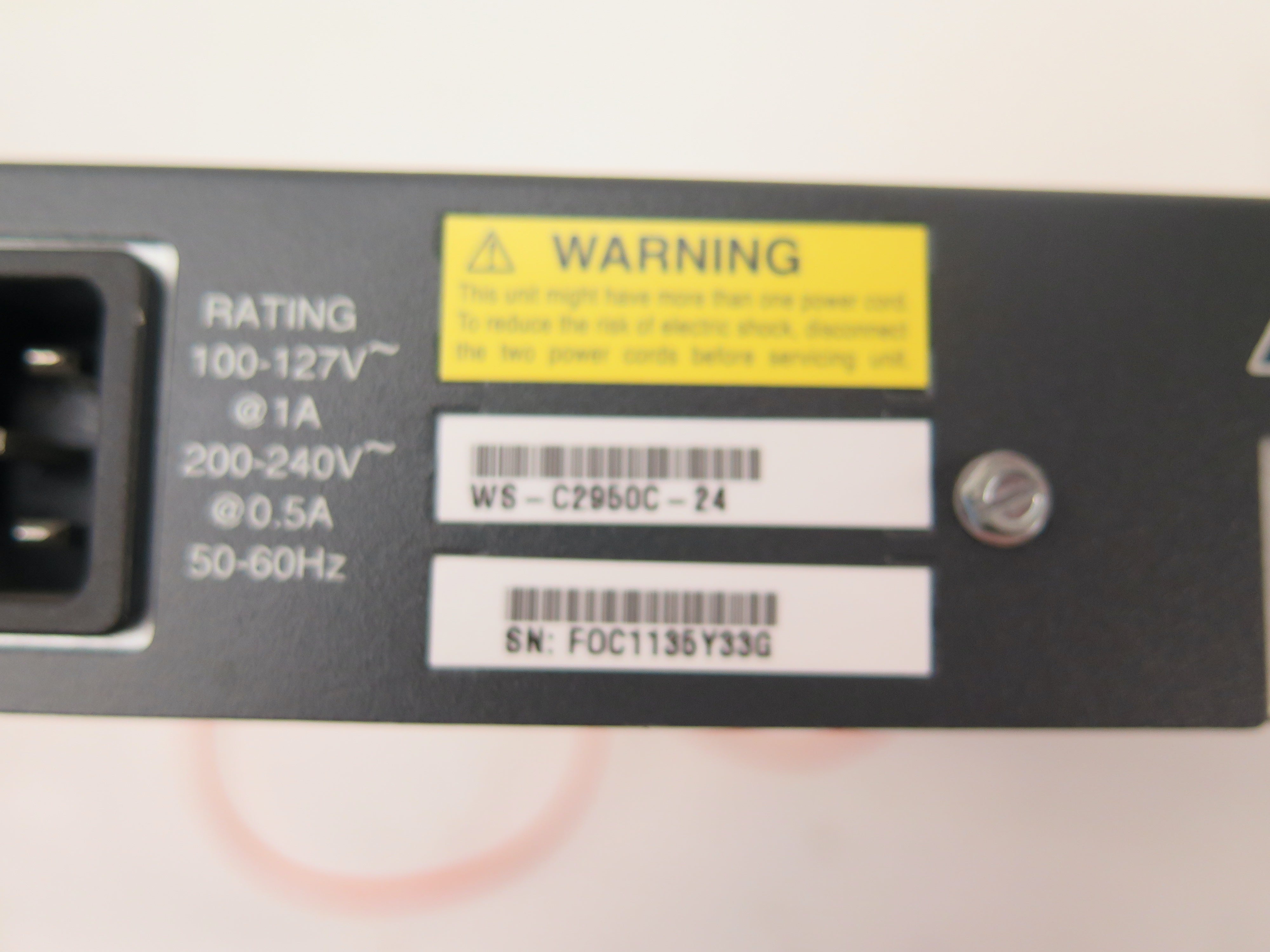 Cisco WS-C2950C-24 Catalyst Switch 24 Port - Advance Operations