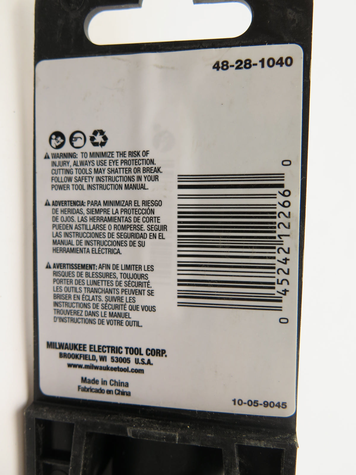 Milwaukee 12" x 7/16" Quik-Lok Entension Impact Rated 305mm 48-28-1040 - Advance Operations