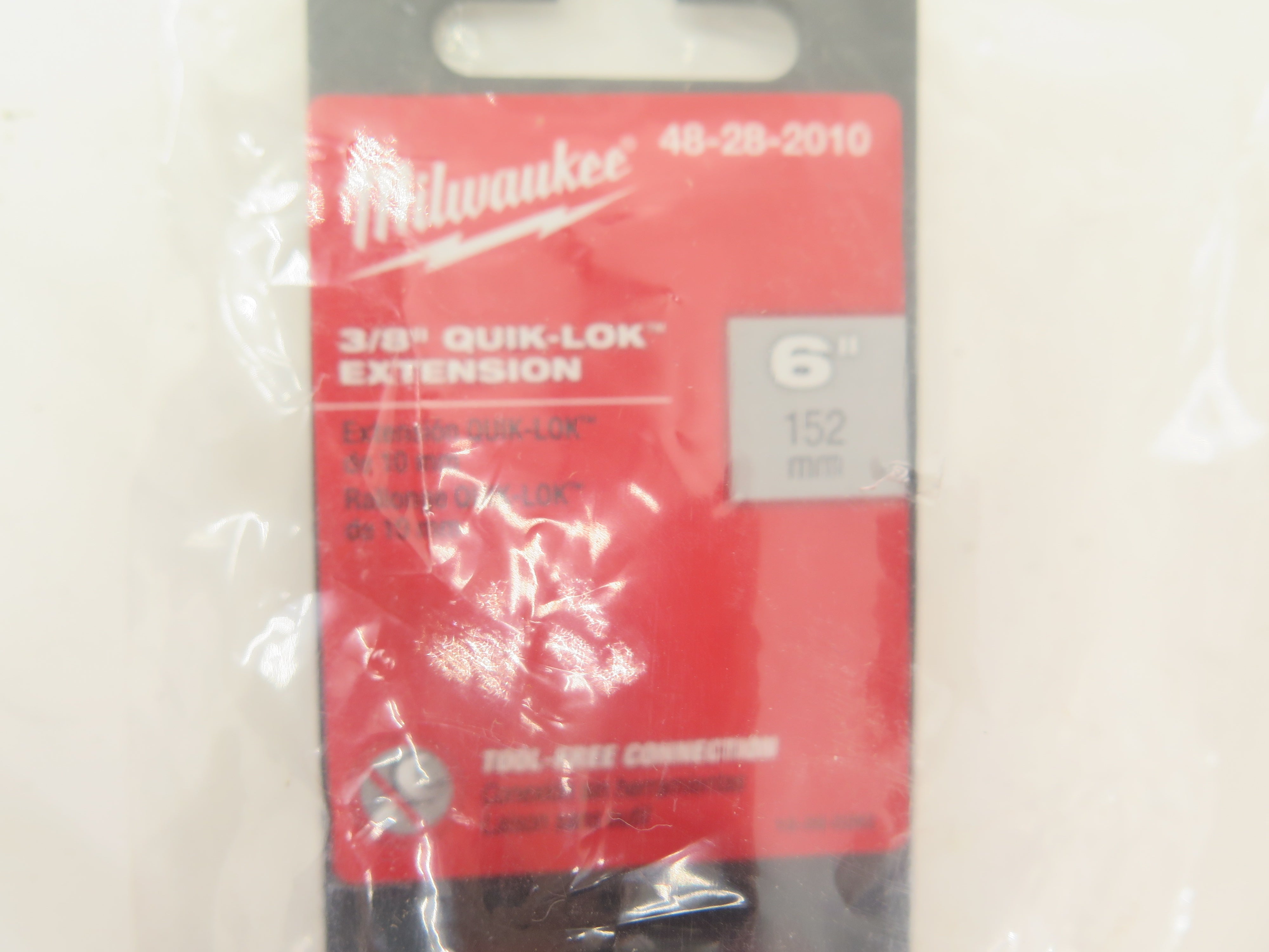 Milwaukee 48-28-2010 Quik-Lok Extension 6" 152mm - Advance Operations