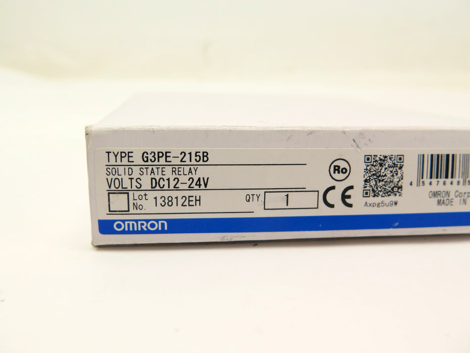 Omron G3PE-215B Solid State Relay - Advance Operations
