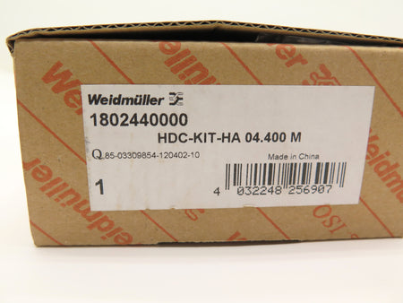 WeidMuller HDC-KIT-HA 0.4.400 M Connector - Advance Operations