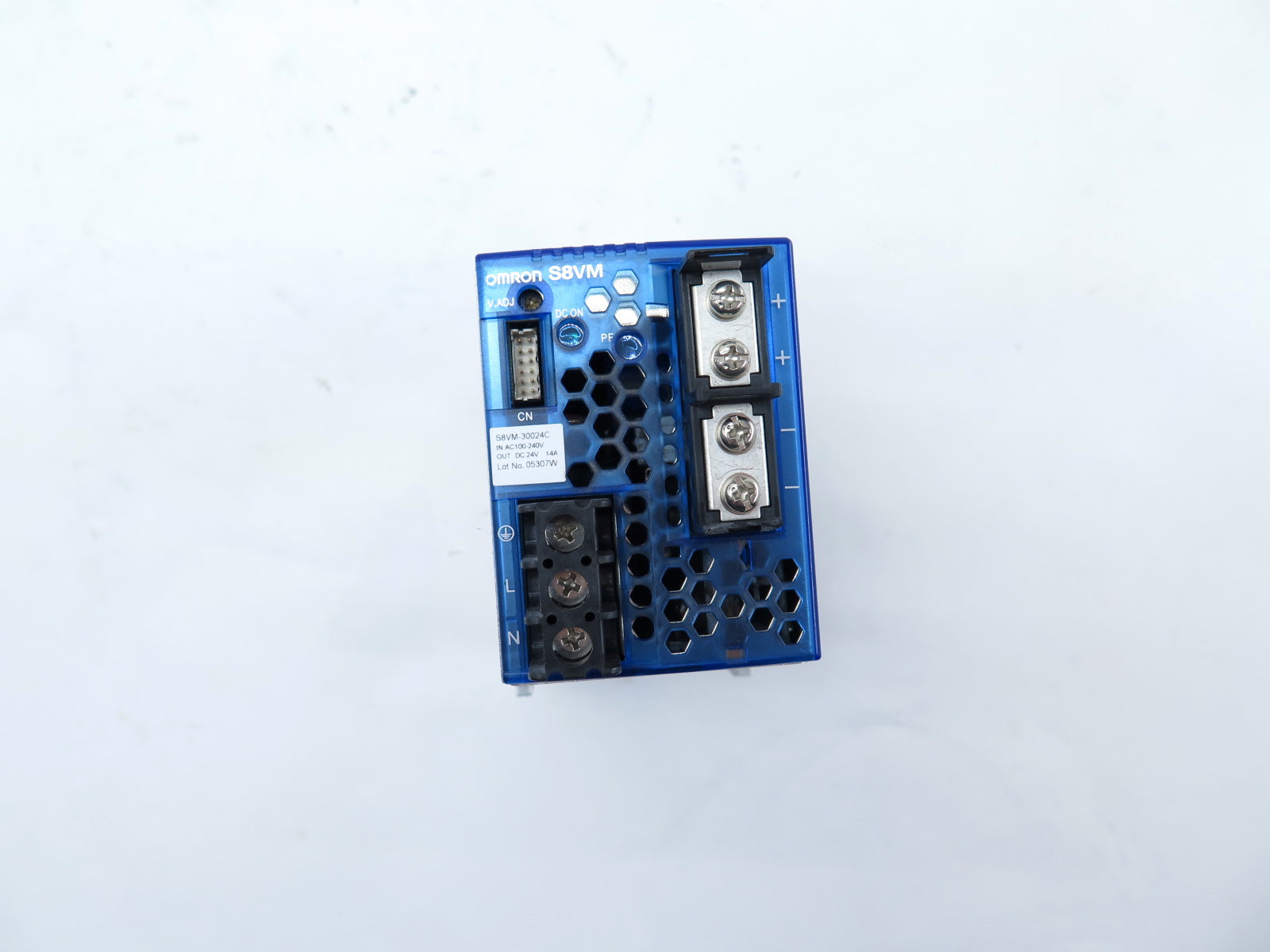 Omron S8VM-30024C Power Supply IN: 100-240Vac 4.3A OUT: 24VDC 14A - Advance Operations