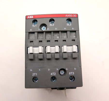 ABB AX50-30 Contactor 120-600 3Ph 110/120Vac Coil - Advance Operations