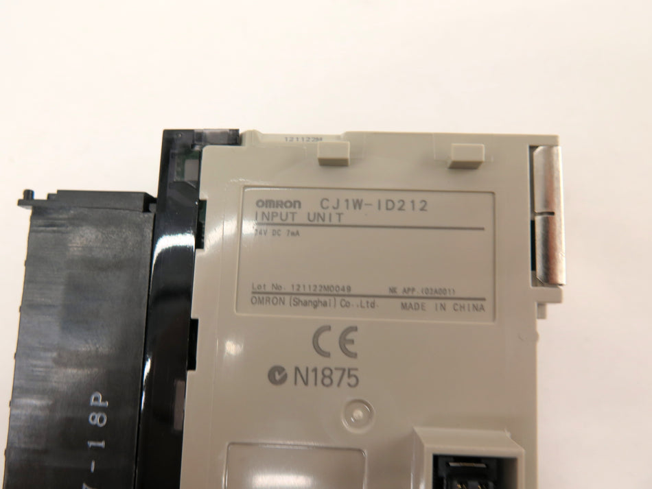 Omron CJ1W-ID212 Input Unit Module - Advance Operations