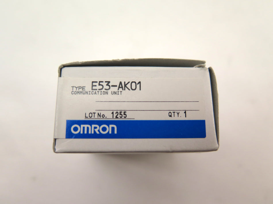 Omron E53-AK01 Communication Unit - Advance Operations