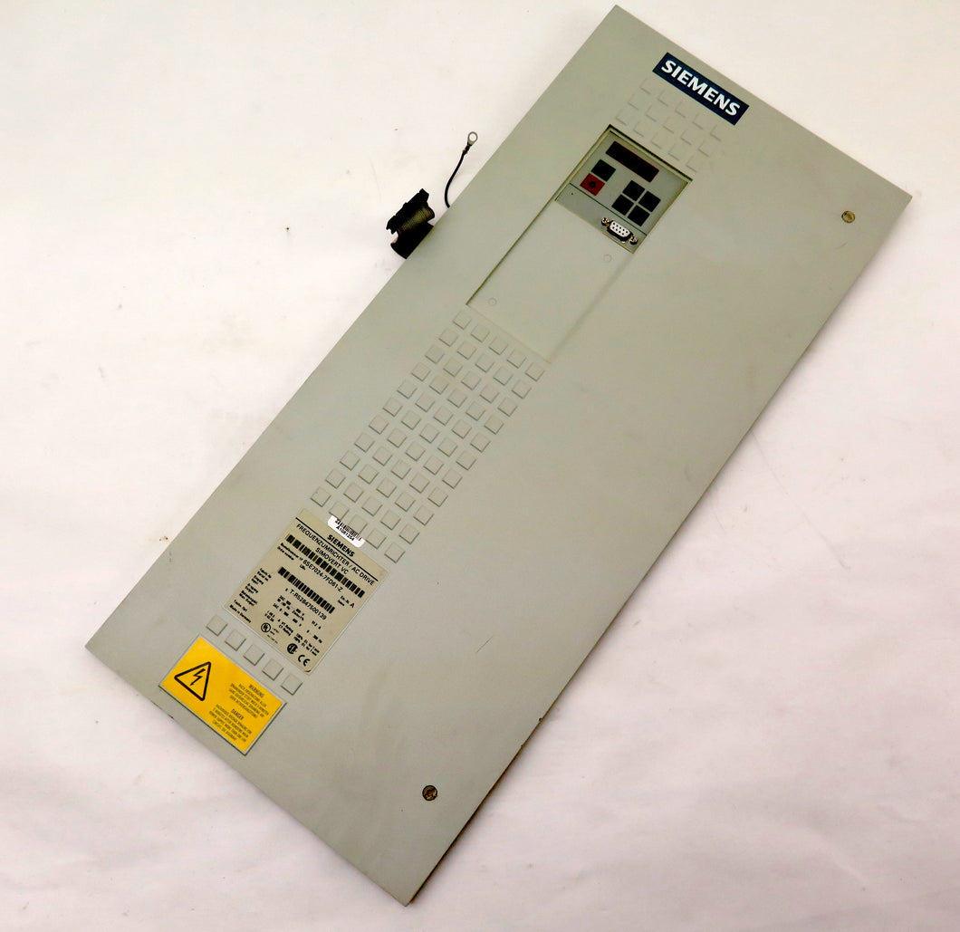 Siemens 6SE7090-0XX84-2FBO Keypad Control & AC Drive Door *READ* - Advance Operations