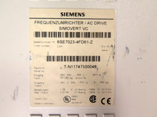 Load image into Gallery viewer, Siemens 6SE7023-4FD61-Z AC Drive Simovert 600Vac - Advance Operations
