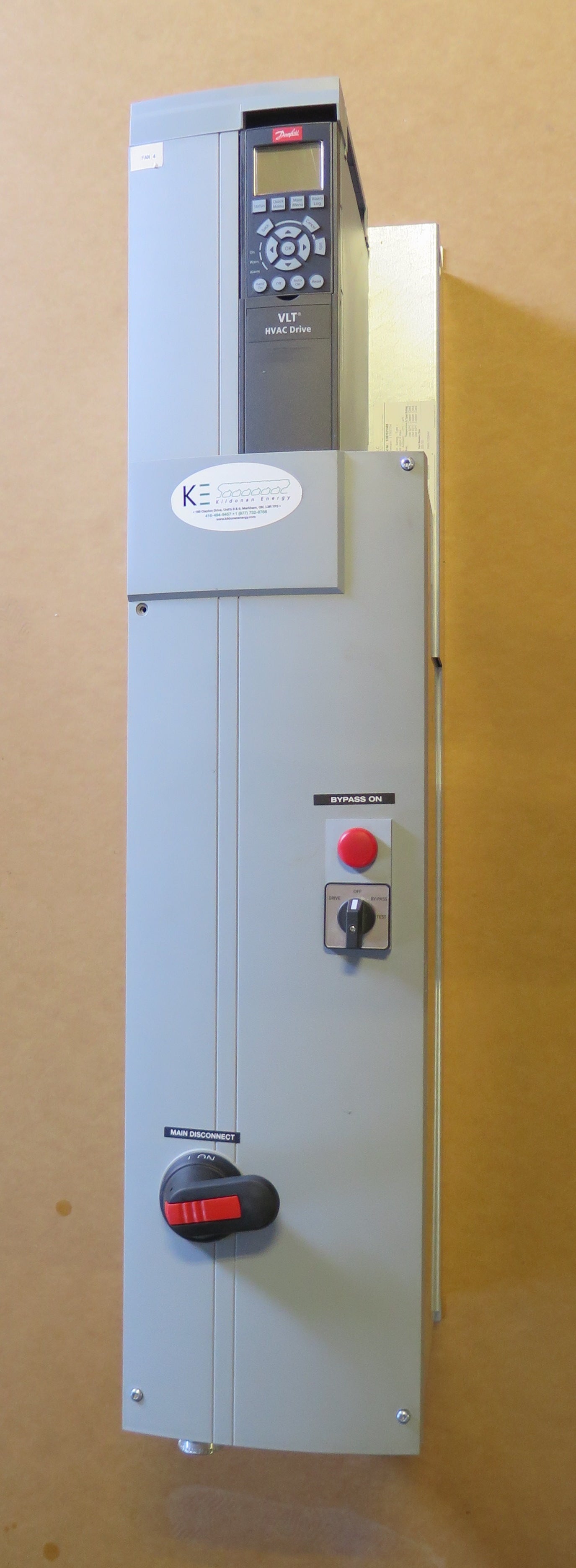 Danfoss 177U9579 AC Drive 25HP / 18.5kW 0-460Vac 3Phase - Advance Operations