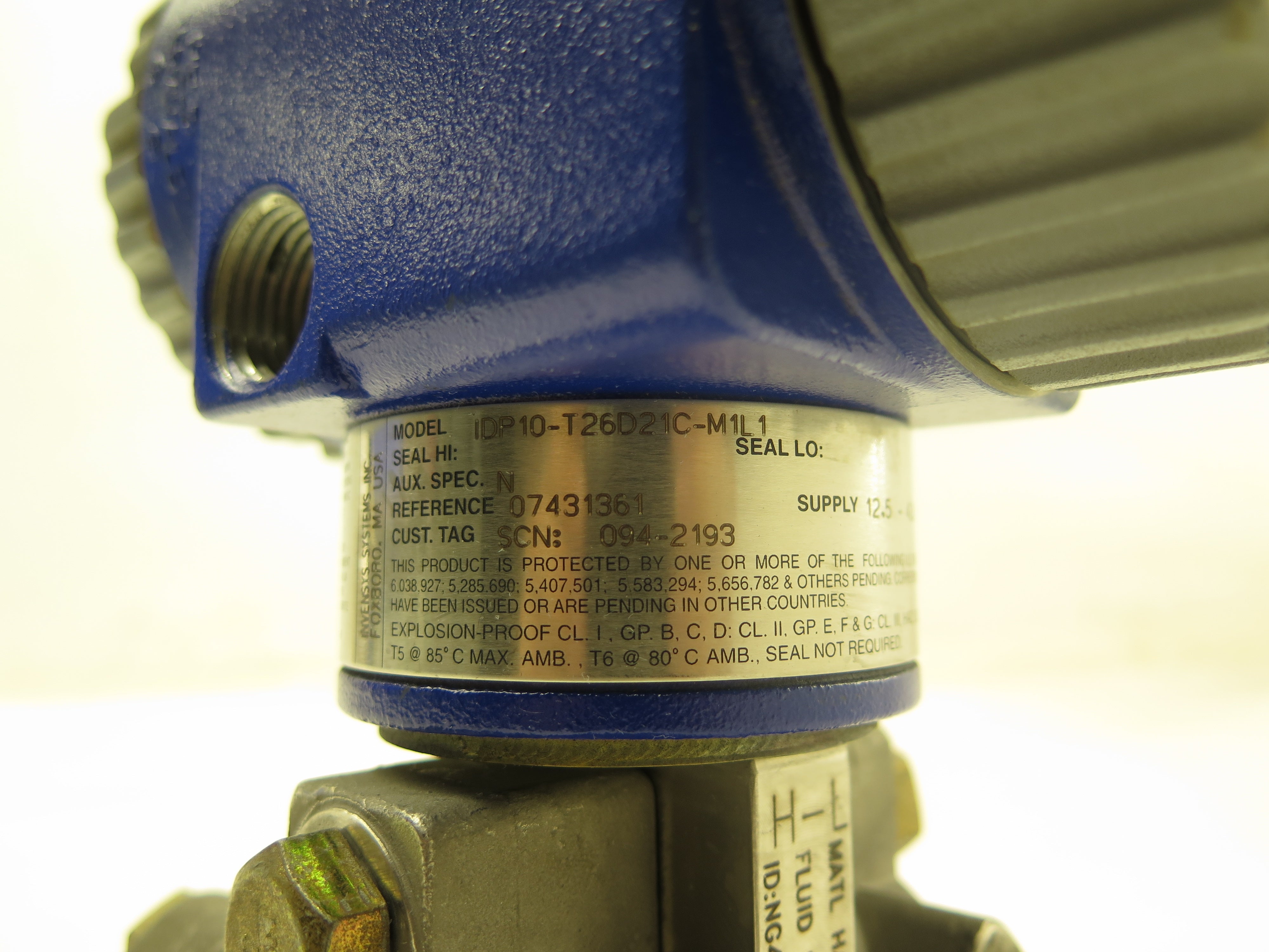 Foxboro IDP10-T26D21C-M1L1 Pressure Transmitter - Advance Operations