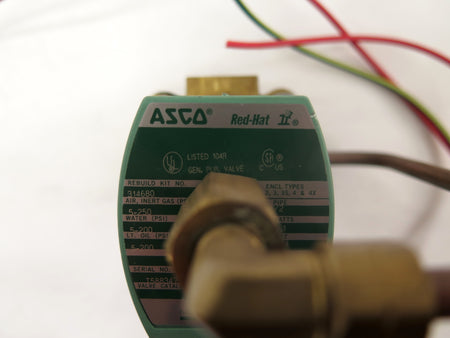 Asco 8210G012N Red Hat Solenoid Valve - Advance Operations