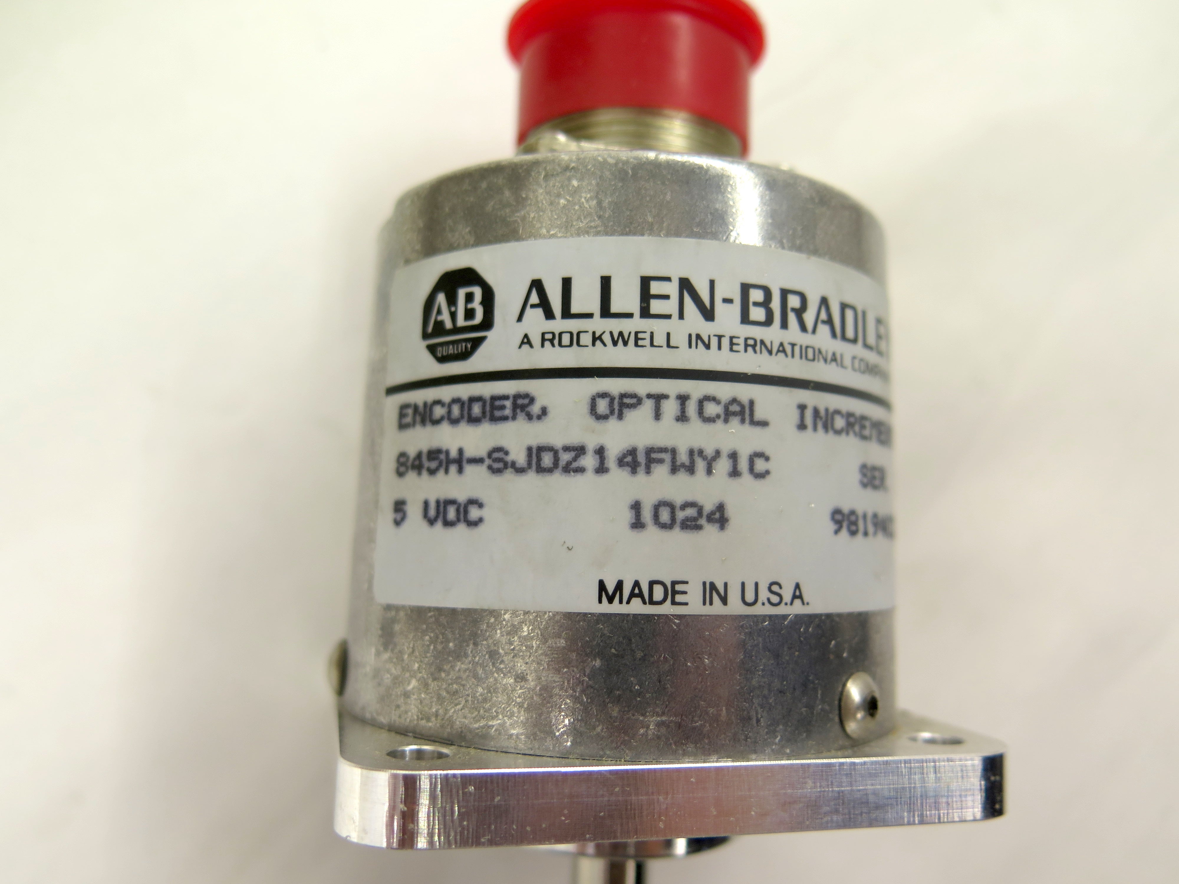 Allen-Bradley 845H-SJDZ14FWY1C Encoder Optical Incremental 5VDC - Advance Operations