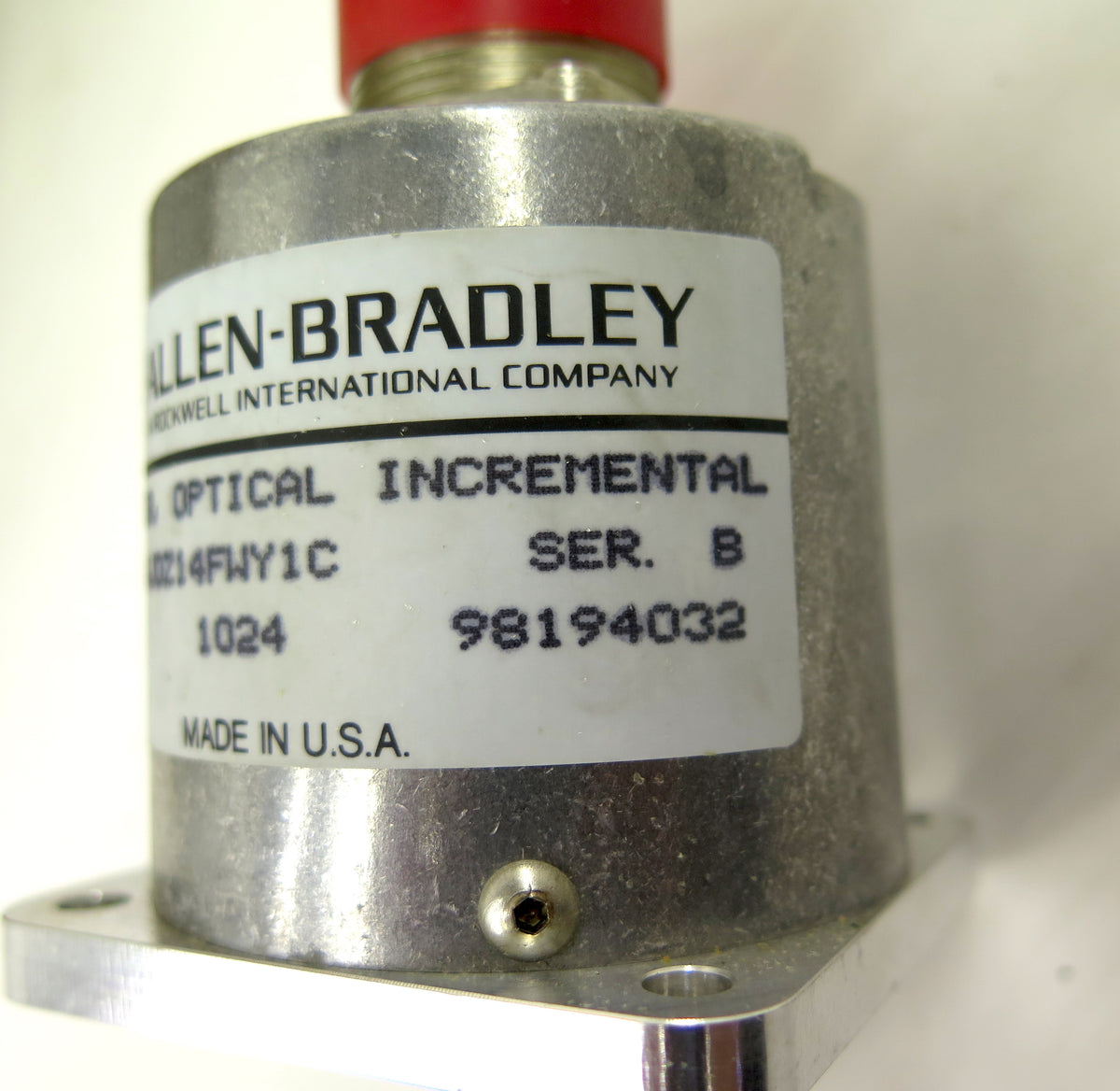 Allen-Bradley 845H-SJDZ14FWY1C Encoder Optical Incremental 5VDC - Advance Operations