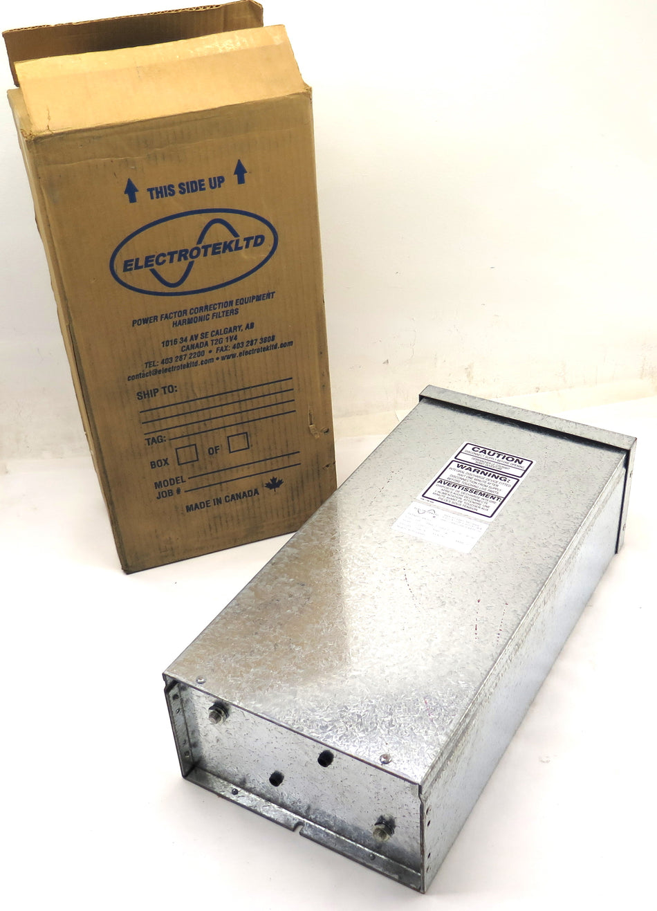 Electrotekltd R500-40k600v Packaged Capacitor 600Vac 3Ph 38A - Advance Operations