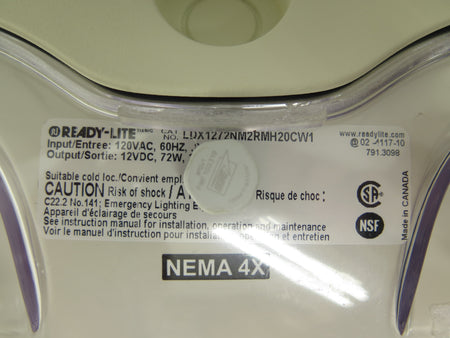 Thomas & Betts LDX1272NM2RMH20CW1 12 NEMA-4X Battery Unit Whist NEW NO BOX - Advance Operations