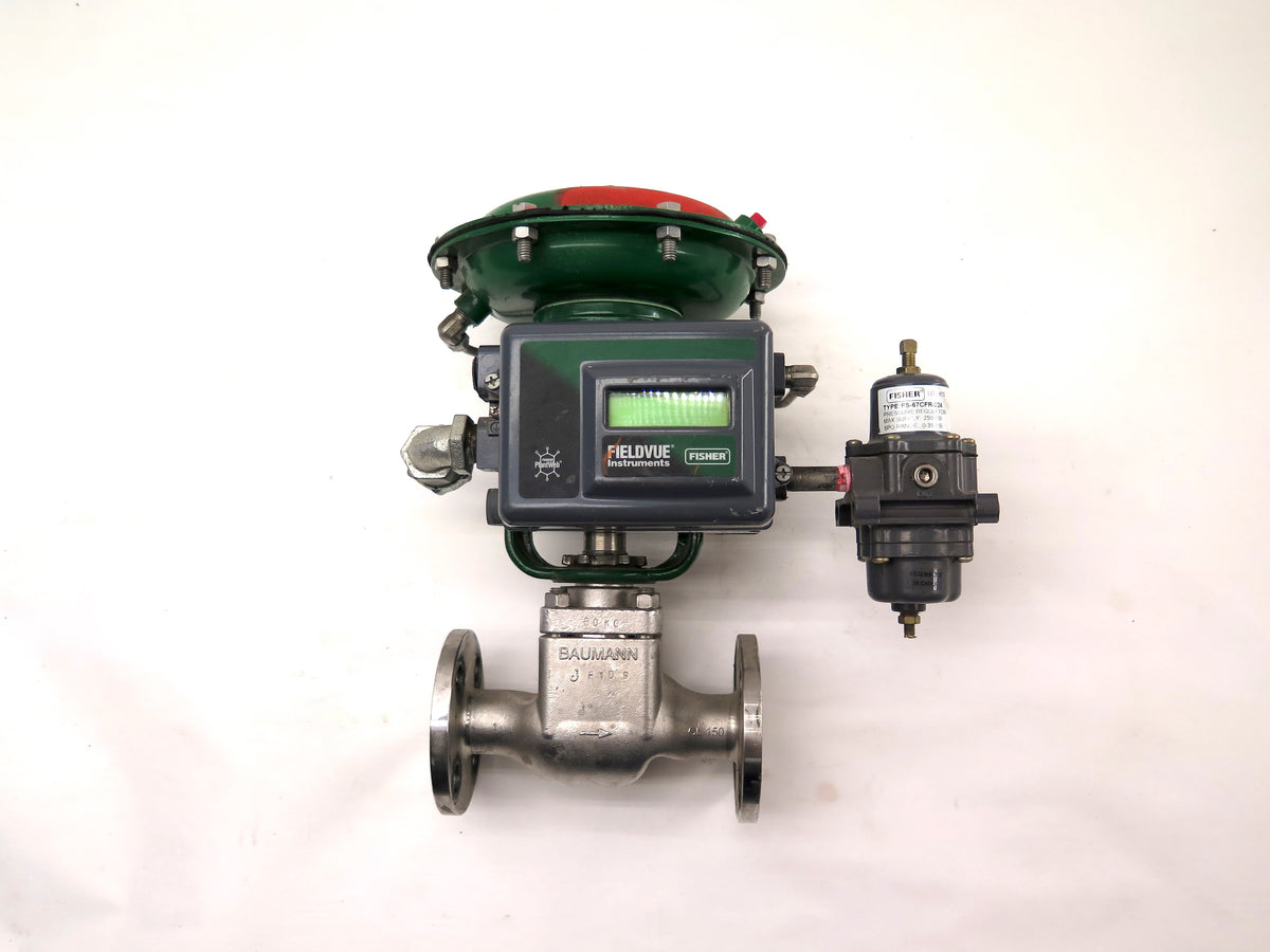 Fisher / Feildvue Instruments DVC2000 Digital Valve Controller & Baumann Valve - Advance Operations