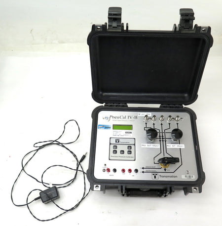 Transmation PneuCal IV-B 24454P Digital Pneumatic Calibrator - Advance Operations