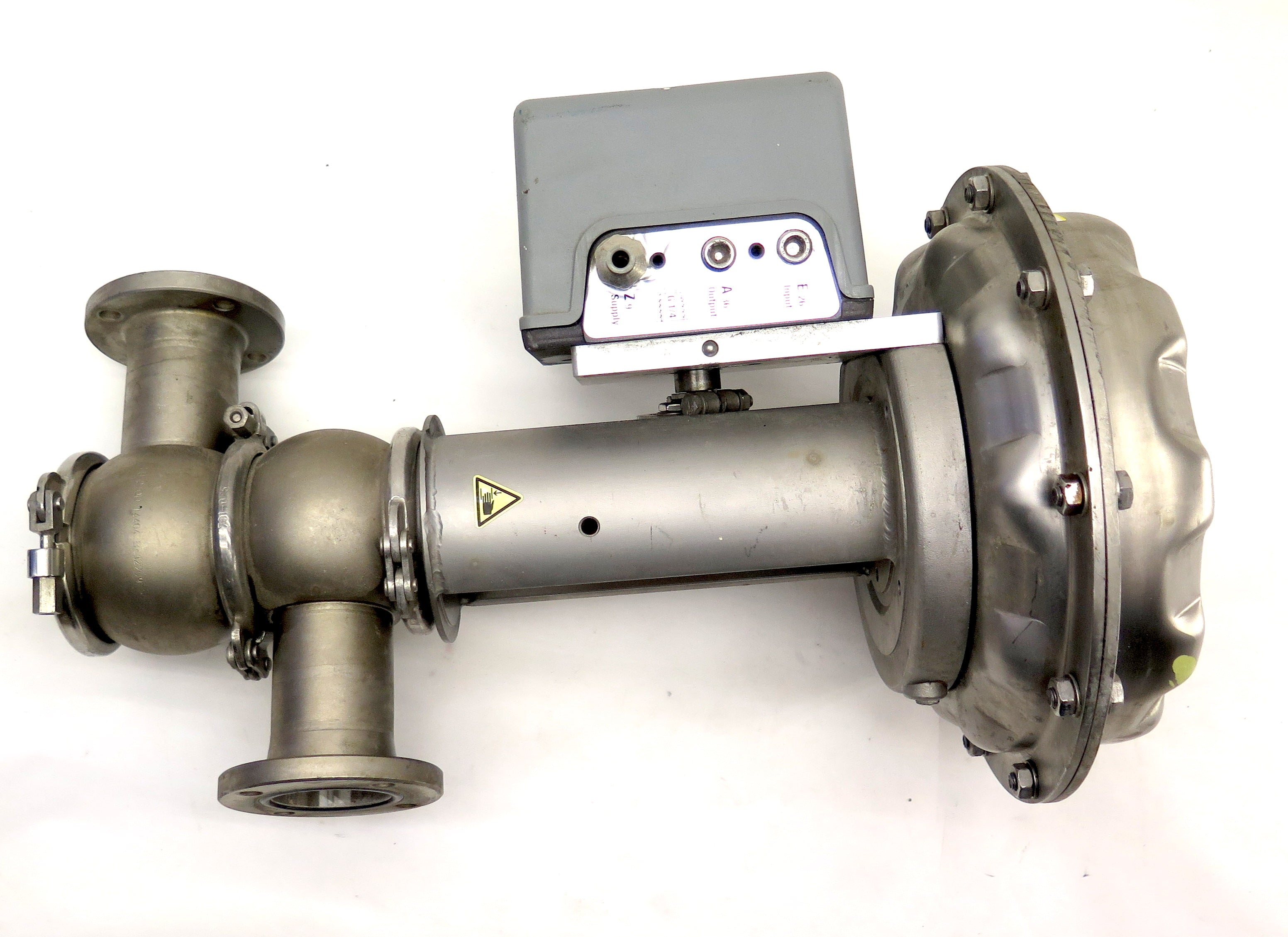 GEA OD2"-Z-00-MFI-20/3/2-W/26-12J/52 Sanitary Stainless Valve & Controller - Advance Operations