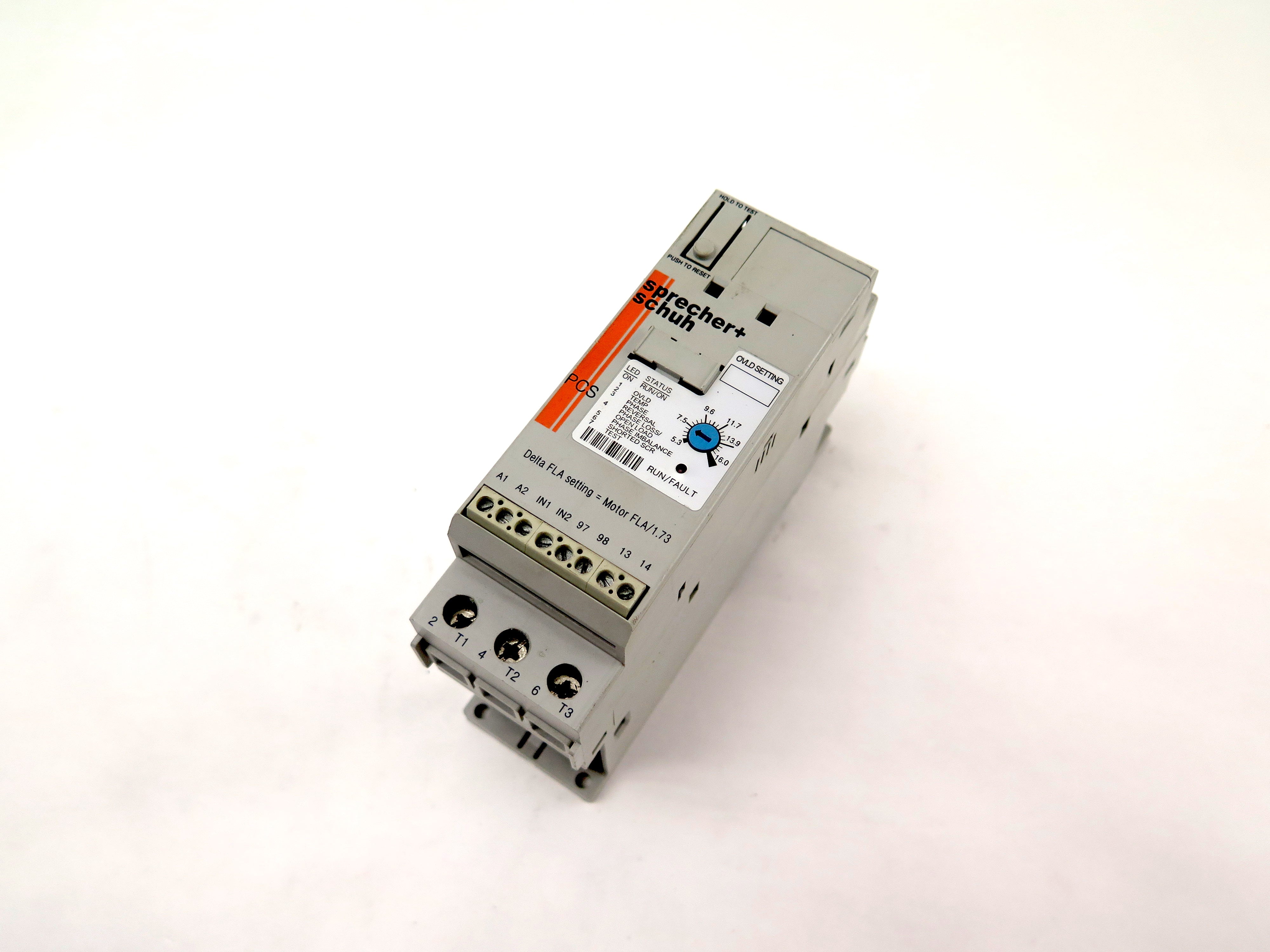 Sprecher + Schuh PCS-016-600V Smart Motor Controller - Advance Operations