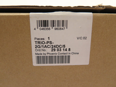 Pheonix Contact TRIO-PS-2G/1AC/24DC/5 Power Supply 24Vdc - Advance Operations