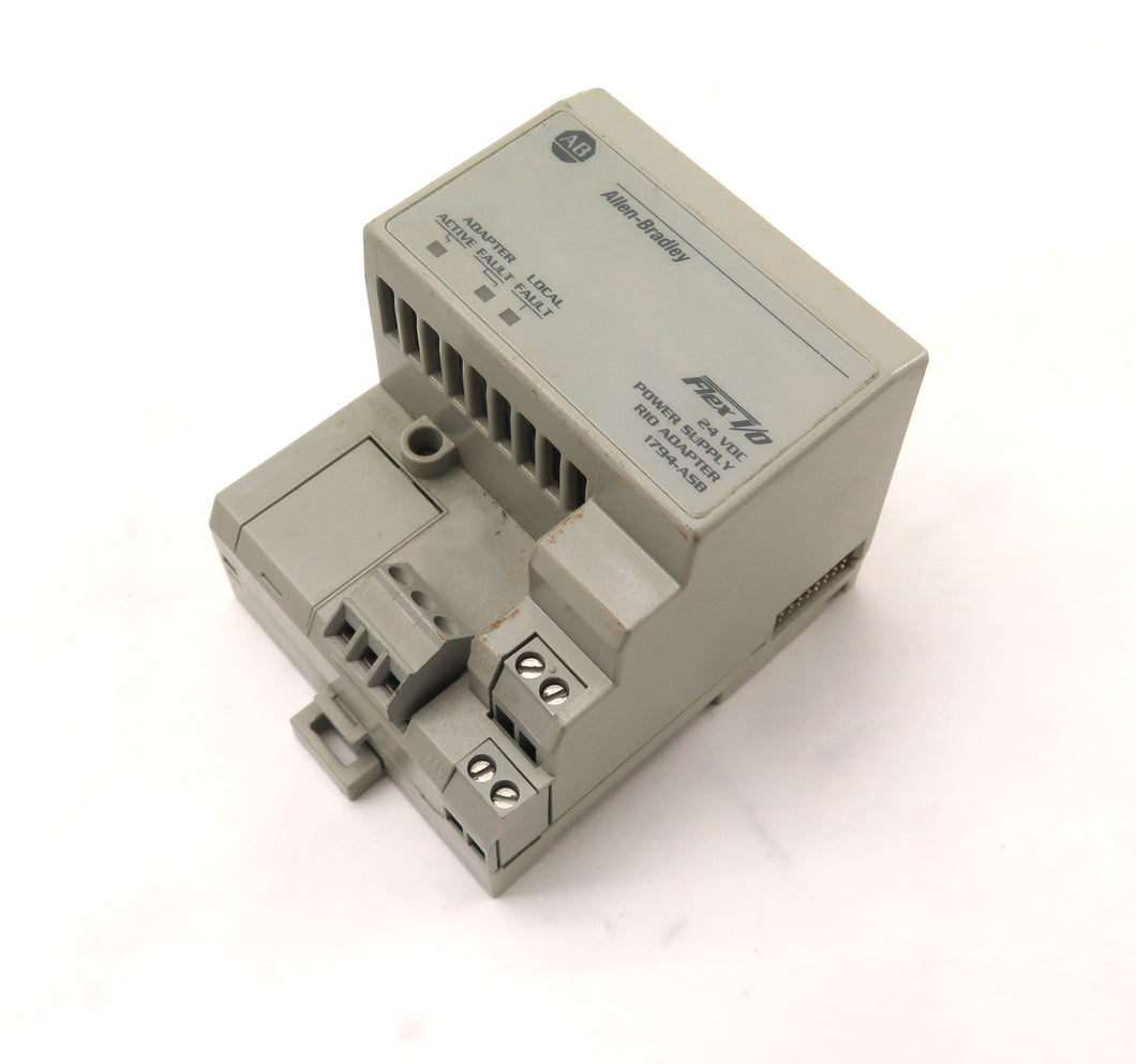 Allen-Bradley 1794-ASB Flex I/O Power Supply RIO Adapter Module ...