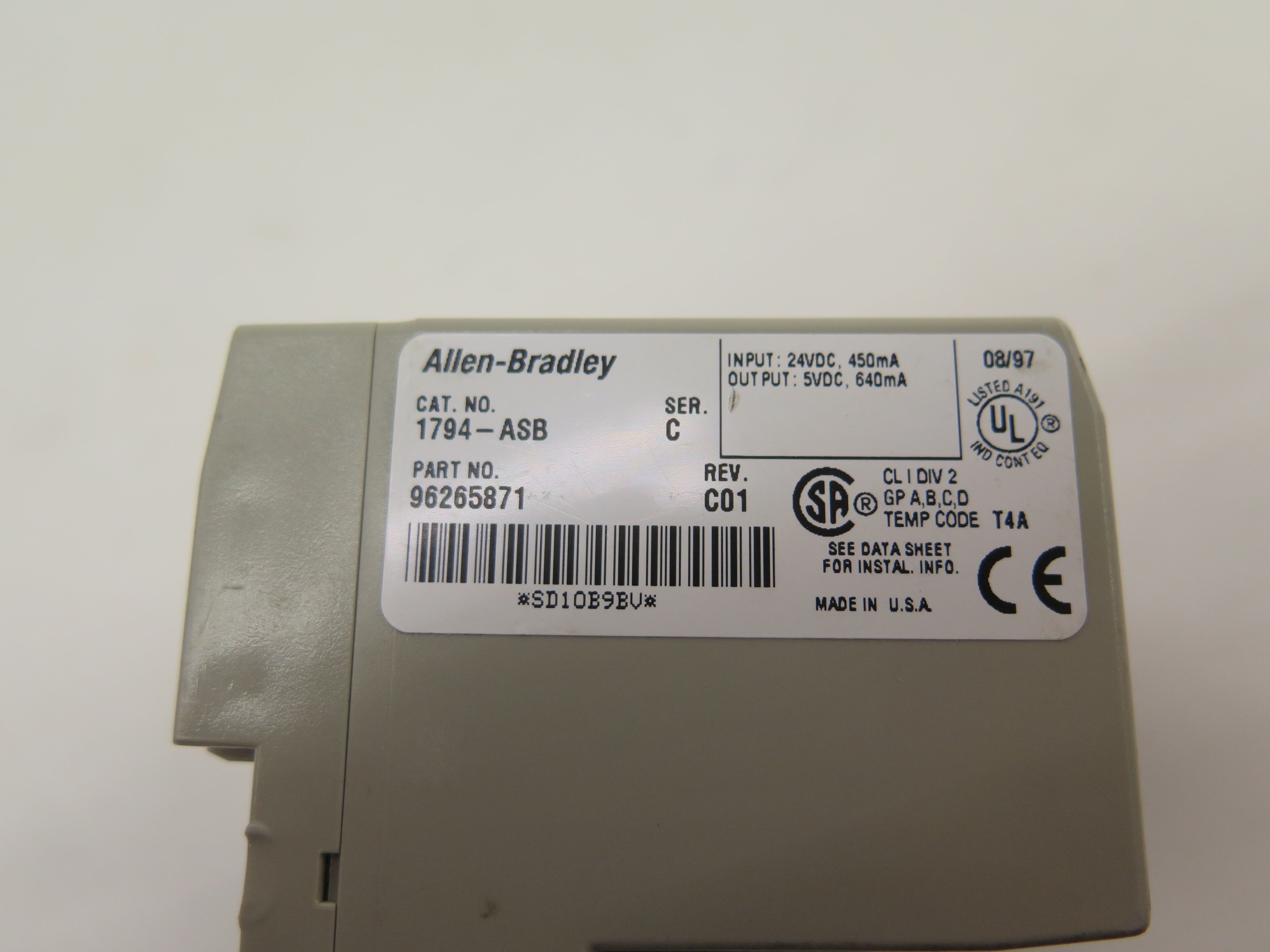Allen-Bradley 1794-ASB Flex I/O Power Supply RIO Adapter Module - Advance Operations