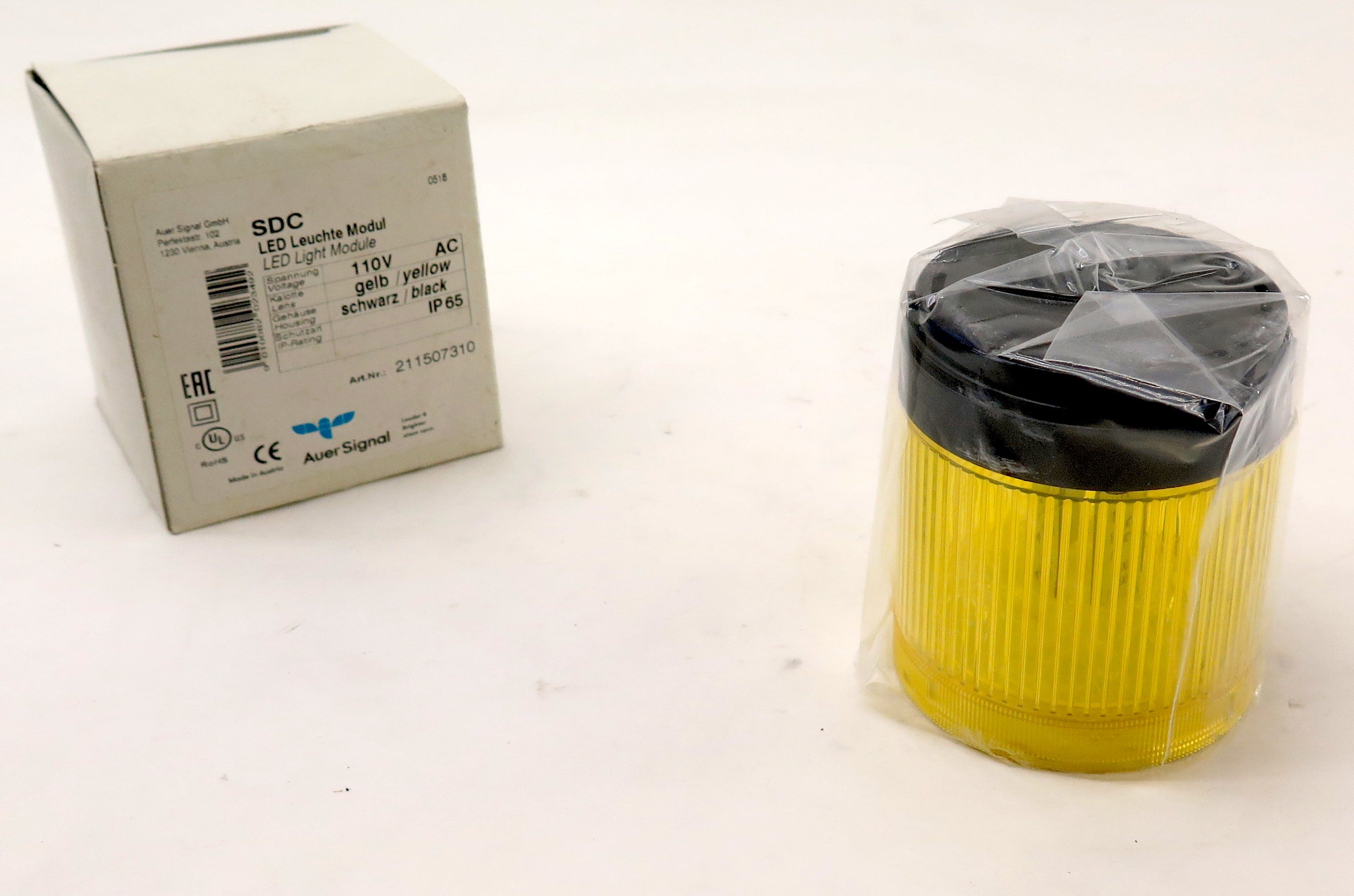 Auer Signal 211507310 LED Light  Module Yellow 110V - Advance Operations