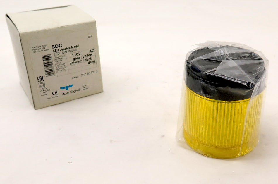 Auer Signal 211507310 LED Light  Module Yellow 110V - Advance Operations