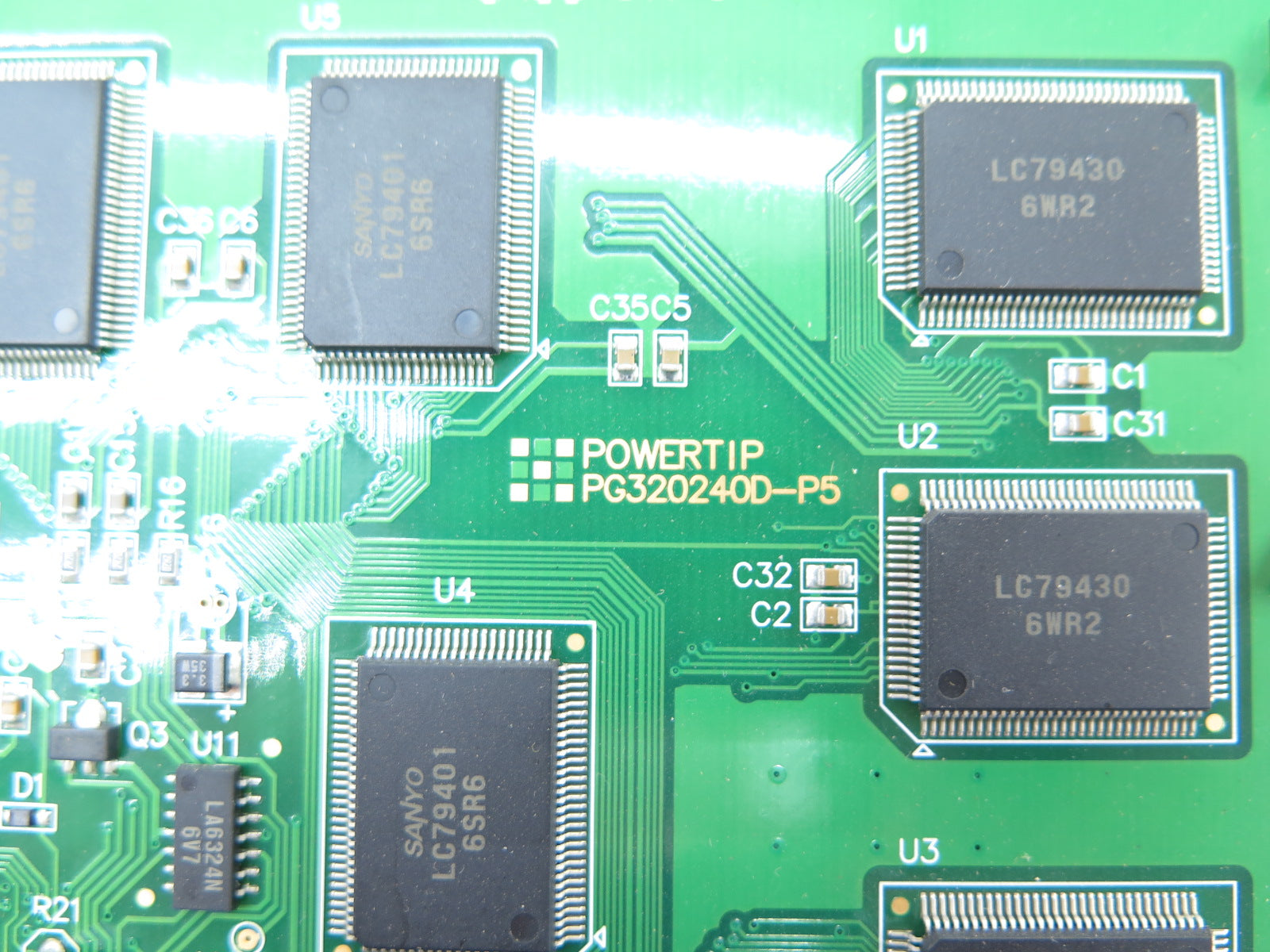 Powertip PG320240D-P5 LCD Display Screen - Advance Operations