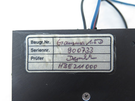 Heuft GAMMA 1.2 / Gammaasd HBE2AA000 Sensor - Advance Operations