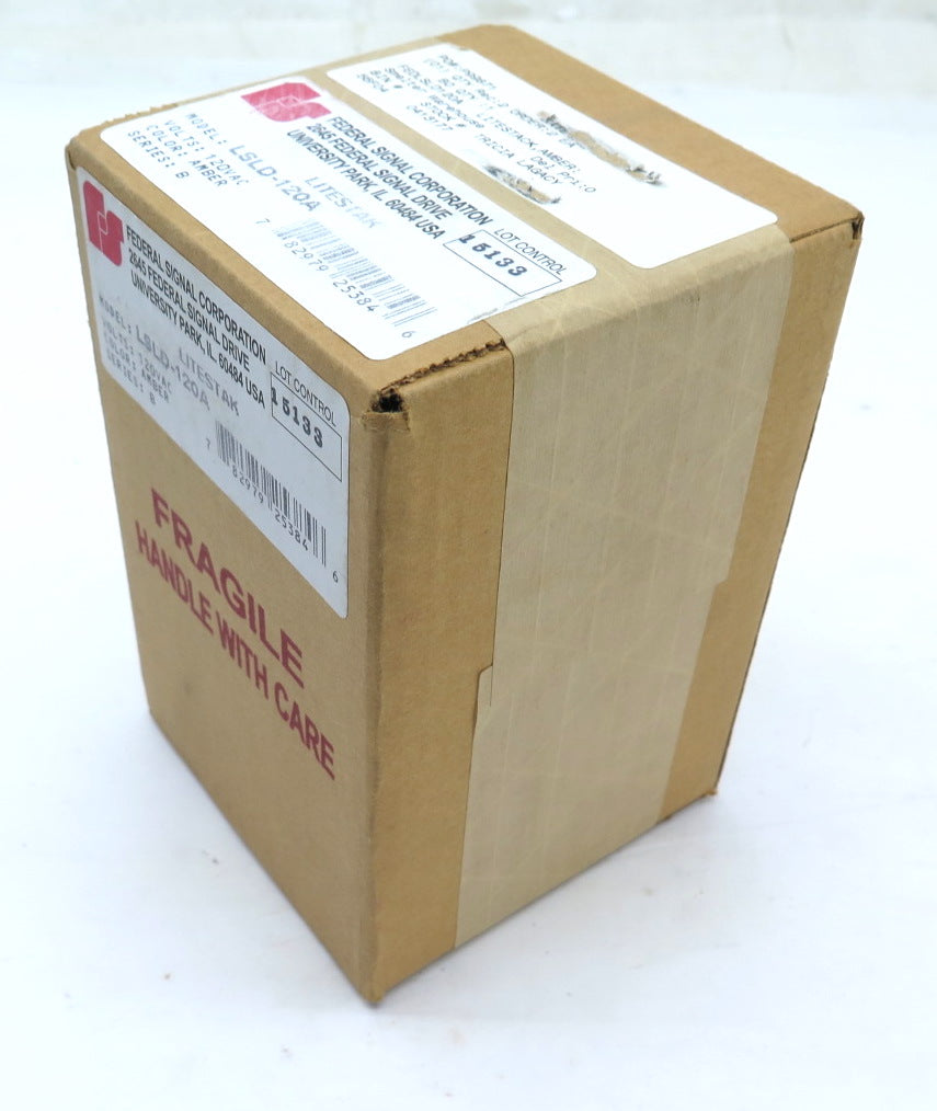 Federal Signal LSLD-120A LiteStak 120Vac LED Light Amber Series B - Advance Operations