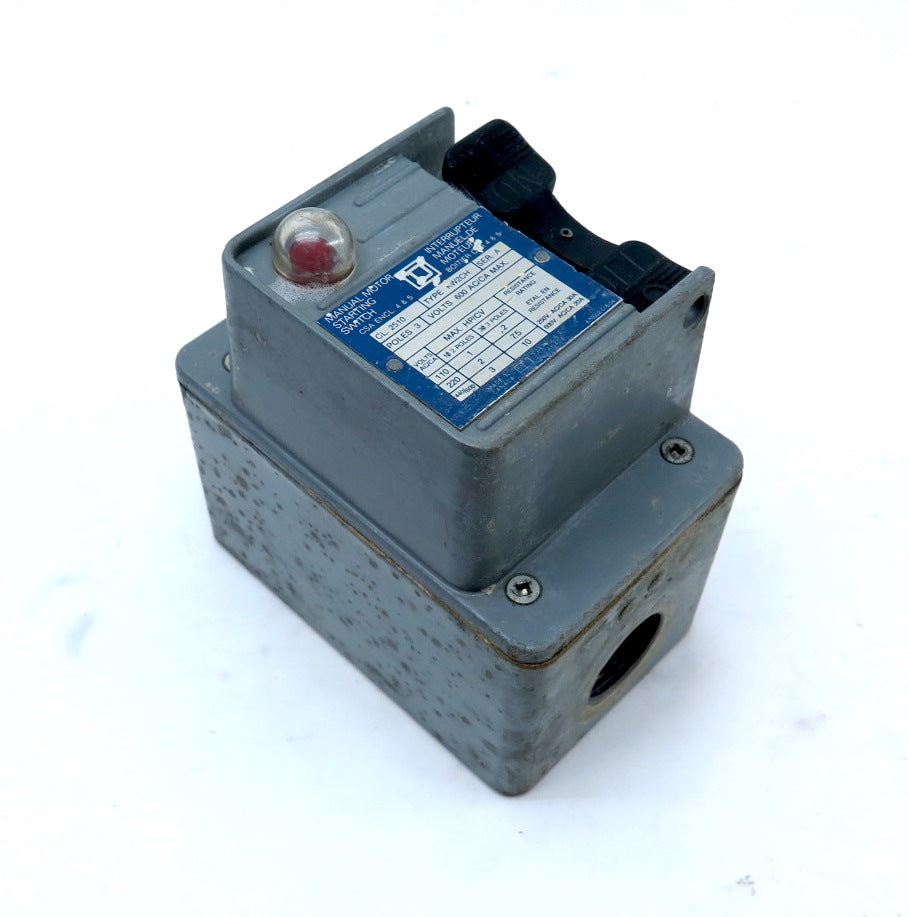Schneider / Square D KW2CH Manual Motor Starting Switch - Advance Operations