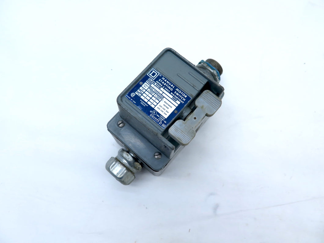 Square D / Schneider KW-2H Manual Motor Starter 10HP Max - Advance Operations