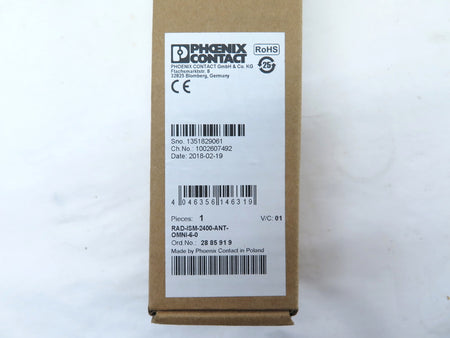 Phoenix Contact RAD-ISM-2400-ANT-OMNI-6-0 Omnidirectional Antenna - Advance Operations