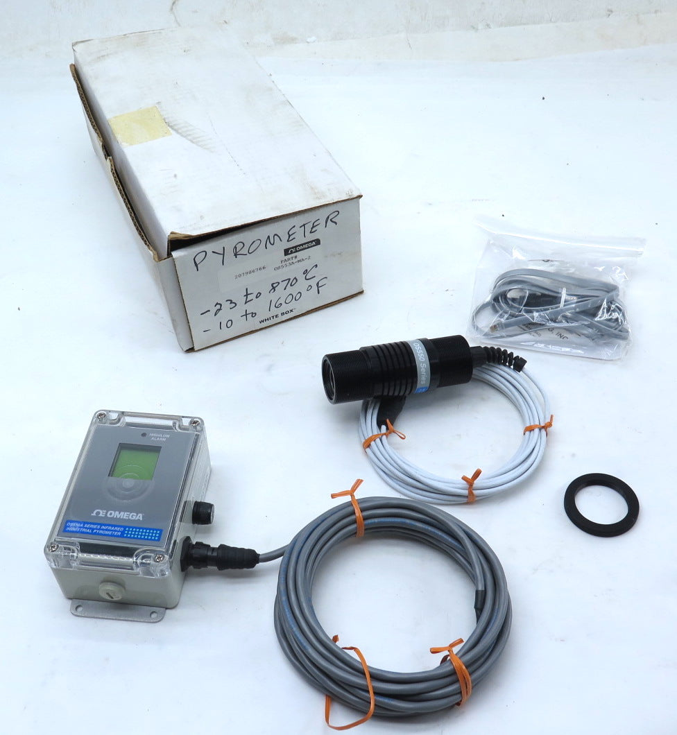 Omega OS553A-MA-2 / OS550 / OS550A Non Contact Thermometer - Advance Operations