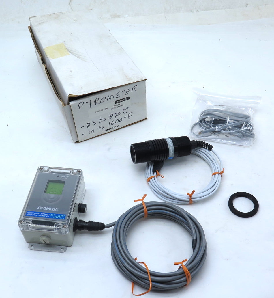 Omega OS553A-MA-2 / OS550 / OS550A Non Contact Thermometer - Advance Operations
