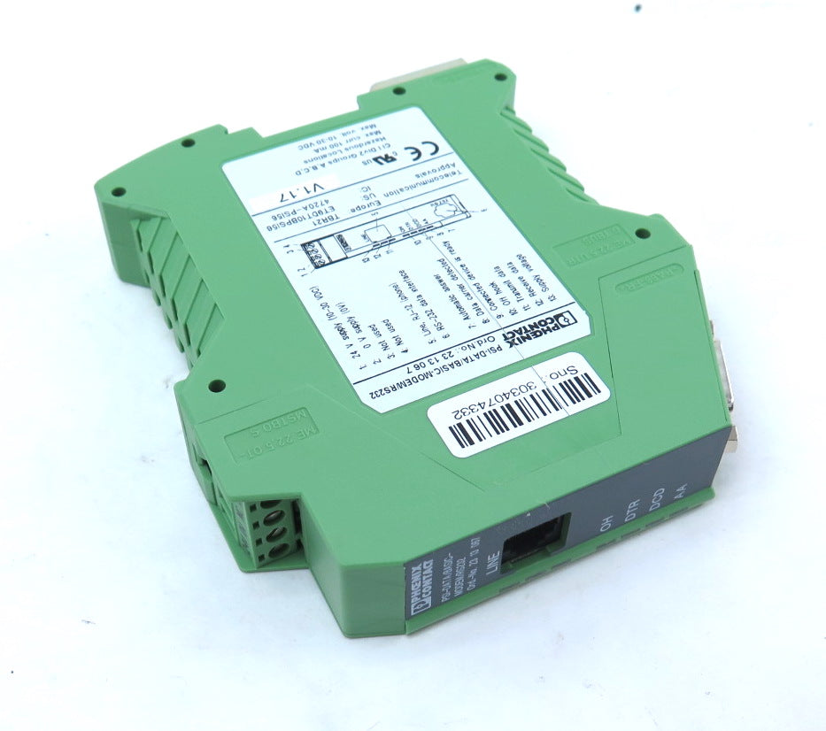 Phoenix Contact PSI-DATA/BASIC-MODEM/RS232 NEW IN BOX - Advance Operations