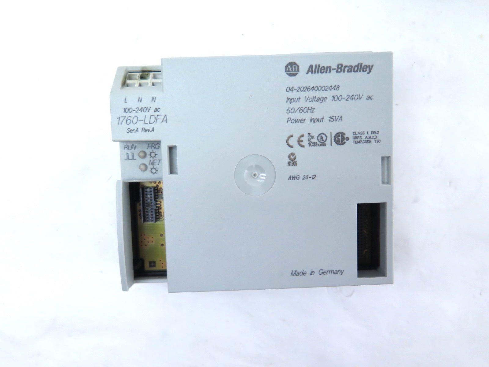 Allen-Bradley 1760-LDFA Pico-GFX Ac Power Supply / CPU - Advance Operations