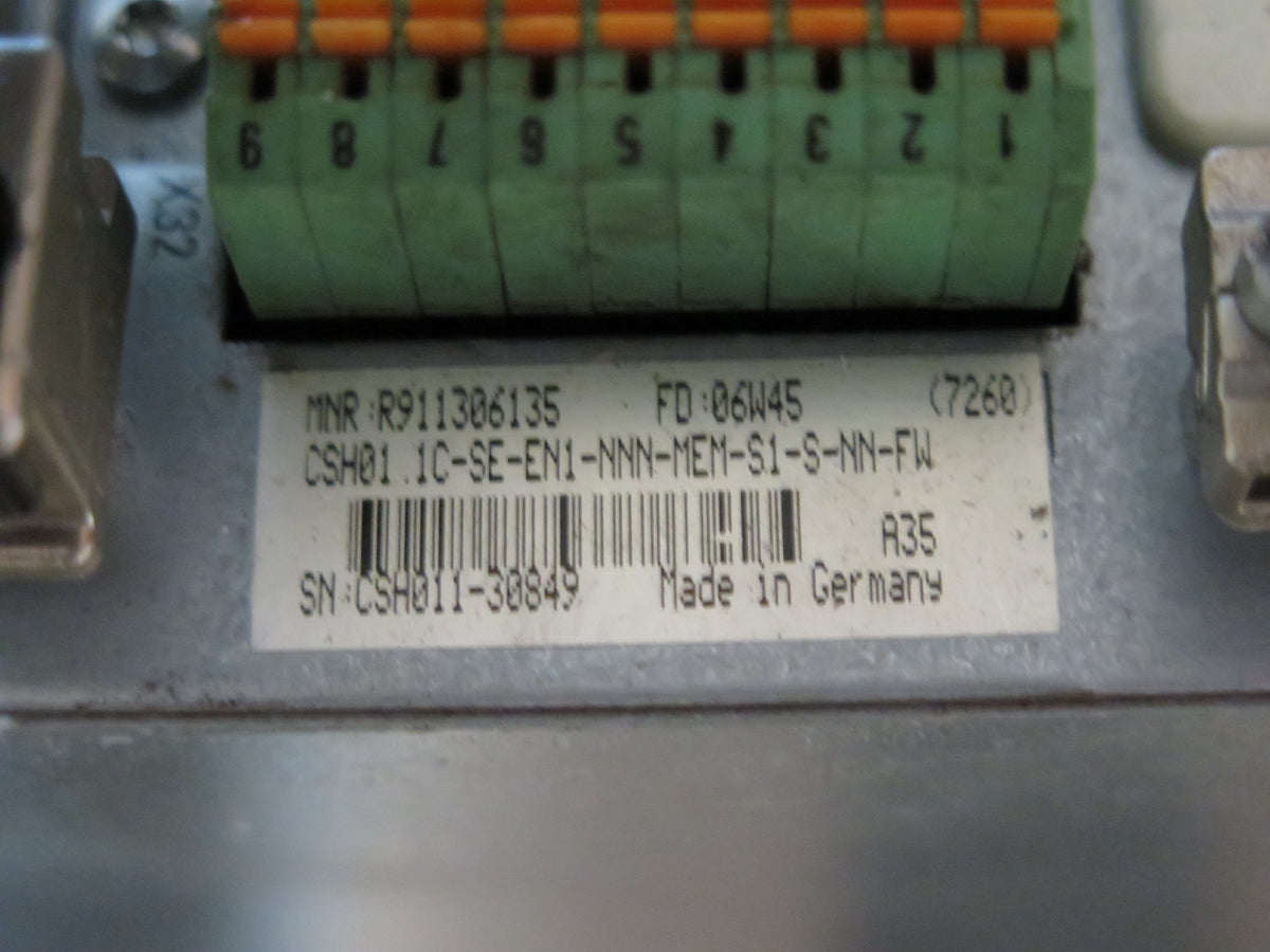 Rexroth HCS04.1E-W0500-A-05-NNBV AC Drive 240A - Advance Operations