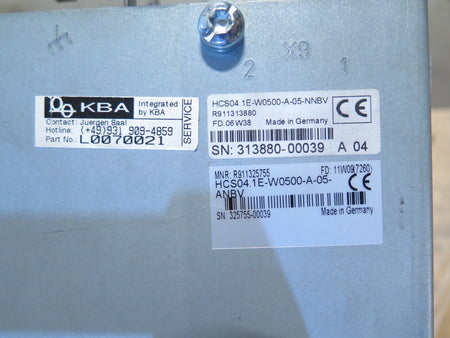 Rexroth HCS04.1E-W0500-A-05-ANBV Ac Drive - Advance Operations