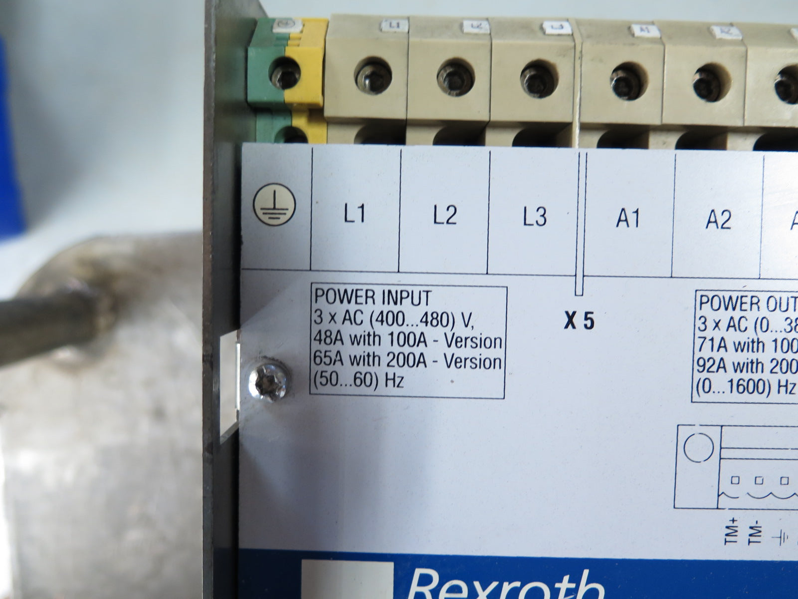 Rexroth / Indramat DKR03.1-W200N-BE11-02-FW AC Drive - Advance Operations