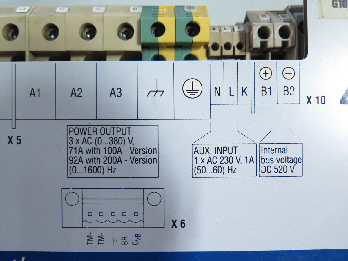 Rexroth / Indramat DKR03.1-W200N-BE11-02-FW AC Drive - Advance Operations